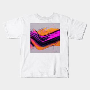 Minimal Abstract Lines #5 Kids T-Shirt